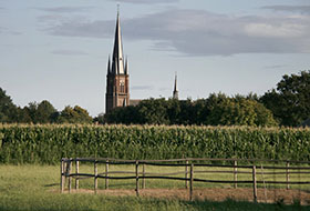 Foto genomen op de Wilhelminahoeve