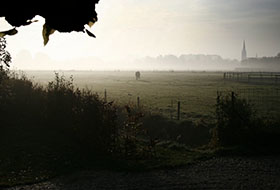 Foto genomen op de Wilhelminahoeve