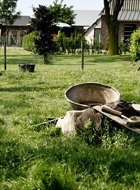 Foto genomen op de Wilhelminahoeve